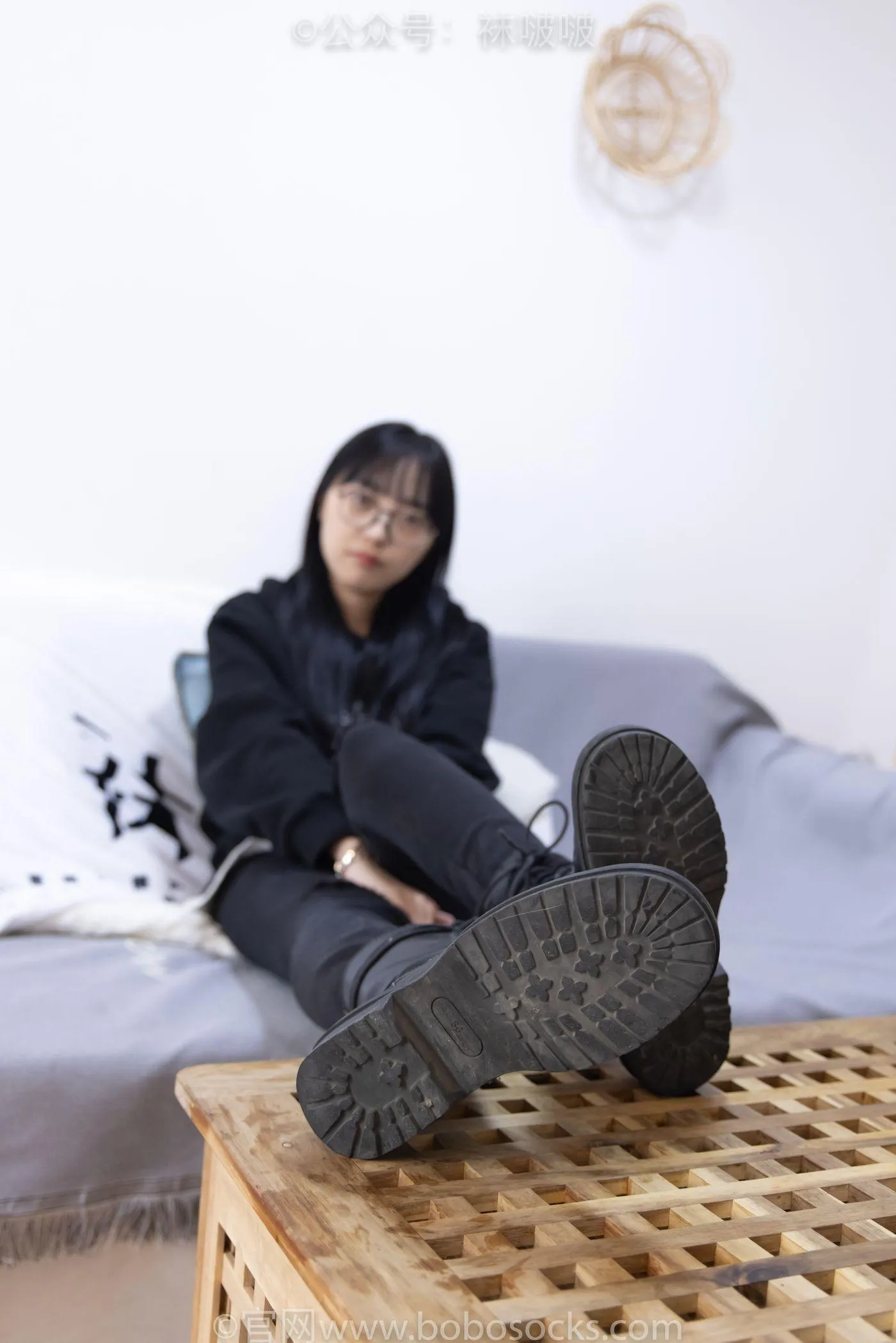 [BoBoSocks袜啵啵]NO.061 稚予-短靴、白棉袜、裸足 [145P]插图7